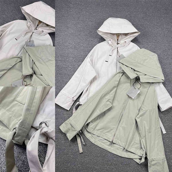 women's trench coats p580620 waterproof breathable short windbreaker light loose hooded thin coat women's yuan, Tan;black
women's trench coats p580620 waterproof breathable short windbreaker light loose hooded thin coat women's yuan, Tan;black