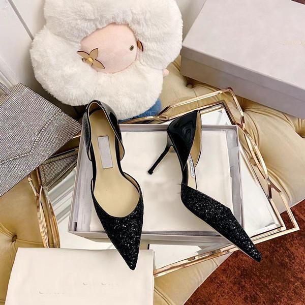 designer luxury esther dress shoes glitter leather pointed toe party wedding bridals pumps elegant women open sides high he jimmys choos dzw, Black
designer luxury esther dress shoes glitter leather pointed toe party wedding bridals pumps elegant women open sides high he jimmys choos dzw, Black
