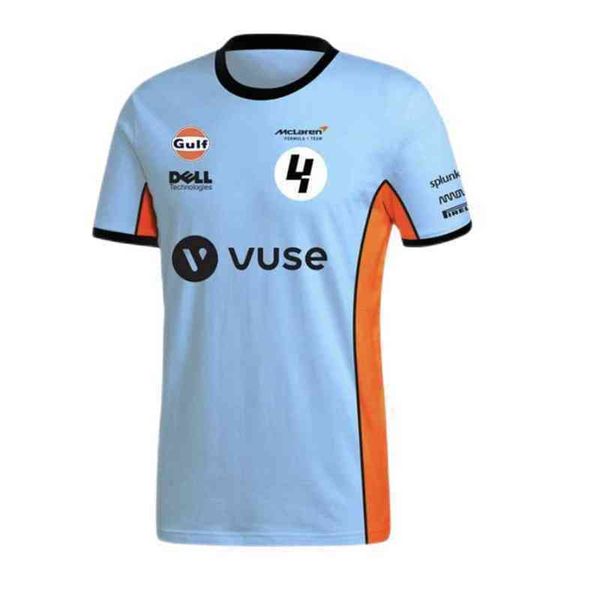 2022 summer f1 formula one t shirt mclaren team gulf oil co-branded drivers casual sports t-shirt racing enthusiasts short sleeves quick-dry, White;black
2022 summer f1 formula one t shirt mclaren team gulf oil co-branded drivers casual sports t-shirt racing enthusiasts short sleeves quick-dry, White;black