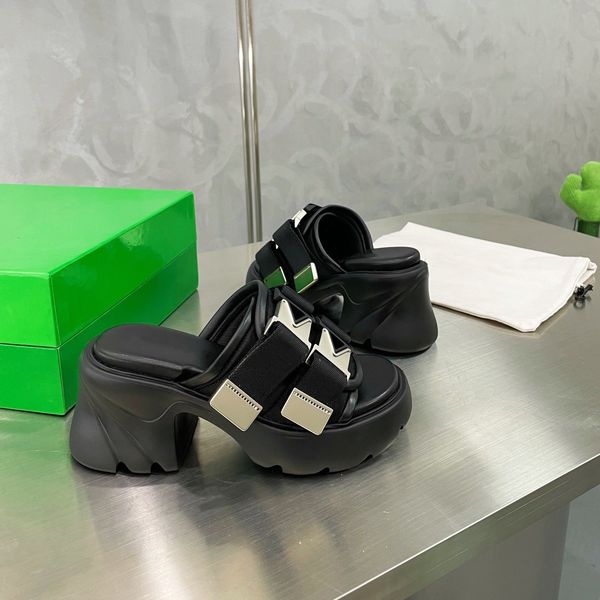 women high heel bottegas sandals fashion designer ggity summer slippers mature women slide hy, Black
women high heel bottegas sandals fashion designer ggity summer slippers mature women slide hy, Black