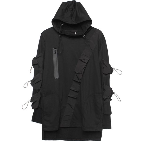 techwear men's clothes harajuku hoodie sweatshirt autumn multipocket cotton pullover hip hop streetwear hooded wb224 l220816, Black
techwear men's clothes harajuku hoodie sweatshirt autumn multipocket cotton pullover hip hop streetwear hooded wb224 l220816, Black