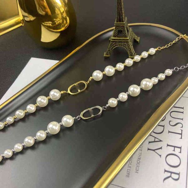 fashion brand jewelry new luxury bracelet wholesale home pearl letter double women's net red trend hand, Silver
fashion brand jewelry new luxury bracelet wholesale home pearl letter double women's net red trend hand, Silver