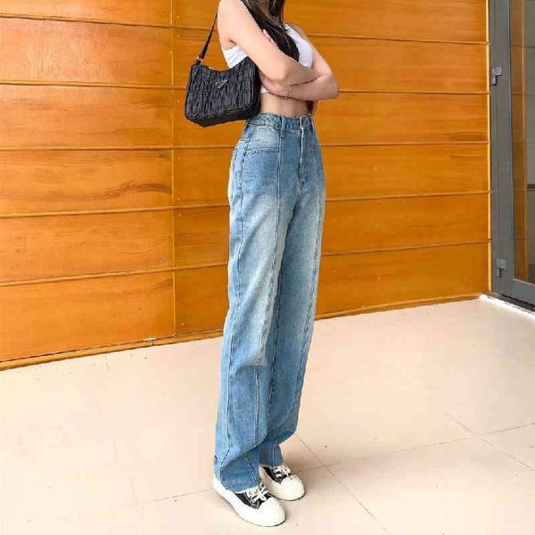 women's pants & capris spring and autumn korean women's jeans high waist loose vertical casual straight pants 0m9s, Black;white
women's pants & capris spring and autumn korean women's jeans high waist loose vertical casual straight pants 0m9s, Black;white