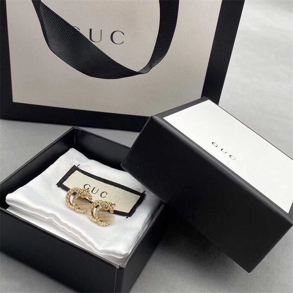 jewelry store 70% off new classic letter full diamond net red same brass s925 earrings, Golden
jewelry store 70% off new classic letter full diamond net red same brass s925 earrings, Golden