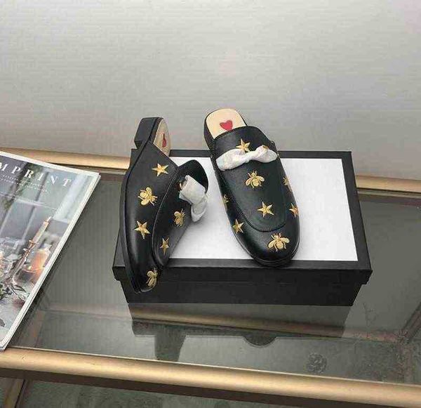 men women princetown slippers autumn winter designers wool loafer classic metal buckle embroidery lazy slides luxury bee snake pattern shoes, Black
men women princetown slippers autumn winter designers wool loafer classic metal buckle embroidery lazy slides luxury bee snake pattern shoes, Black