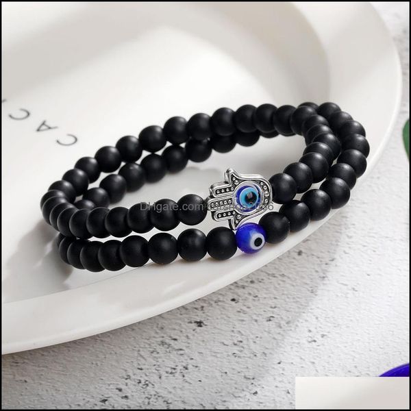 link chain bracelets jewelry casual matte beads hand link bracelet 6mm alloy natural stone fatima palm bangles for women men dhv0w, Black
link chain bracelets jewelry casual matte beads hand link bracelet 6mm alloy natural stone fatima palm bangles for women men dhv0w, Black