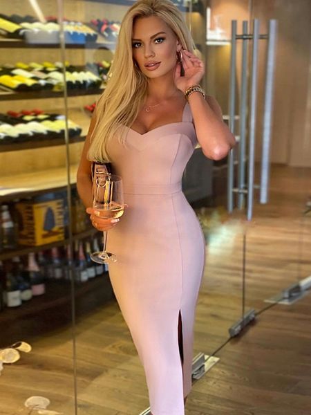 adyce celebrity women's spaghetti strap bodycon bandage dress sleeveless midi evening runway club party dresses summer 220418, Black;gray
adyce celebrity women's spaghetti strap bodycon bandage dress sleeveless midi evening runway club party dresses summer 220418, Black;gray