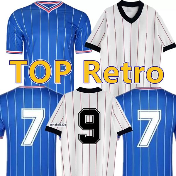 glasgow ranger retro soccer jerseys 1982 1983 1987 1988 home blue away vintage classic football shirt uniforms top, Black;yellow
glasgow ranger retro soccer jerseys 1982 1983 1987 1988 home blue away vintage classic football shirt uniforms top, Black;yellow