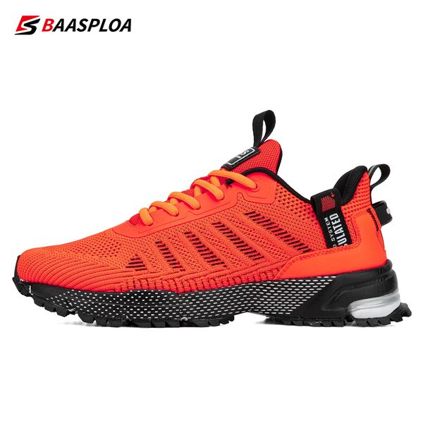 baasploa brand men running shoes lightweight knit mesh sneakers non slip breathable sports shock absorption walking 220811, Black
baasploa brand men running shoes lightweight knit mesh sneakers non slip breathable sports shock absorption walking 220811, Black