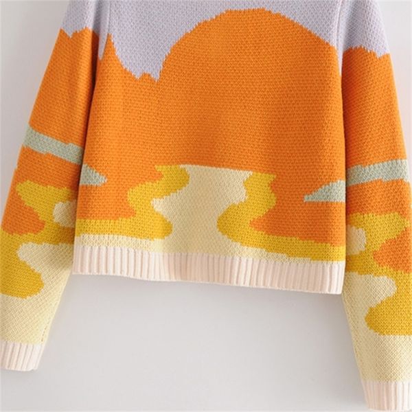women's sweater colourful patchwork button turn-down collar long sleeve sweater fashion casual female 201204, White;black
women's sweater colourful patchwork button turn-down collar long sleeve sweater fashion casual female 201204, White;black