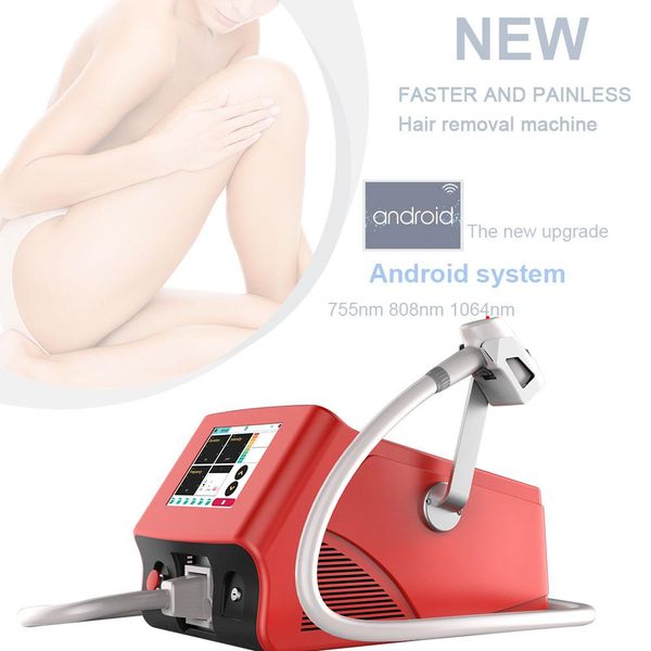 808nm 755nm 1064nm three wavelength diode laser hair removal machine 20 million s with ce suitable for salon, Black
808nm 755nm 1064nm three wavelength diode laser hair removal machine 20 million s with ce suitable for salon, Black