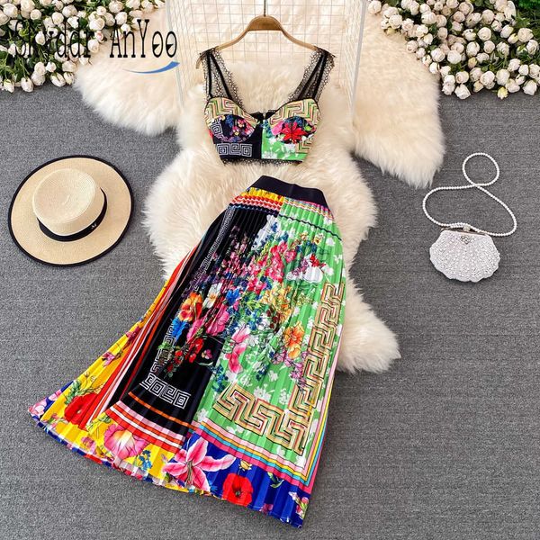summer boho beach dress holiday two piece set women skirt suit strapless crop high waist pleated long outfits, White
summer boho beach dress holiday two piece set women skirt suit strapless crop high waist pleated long outfits, White
