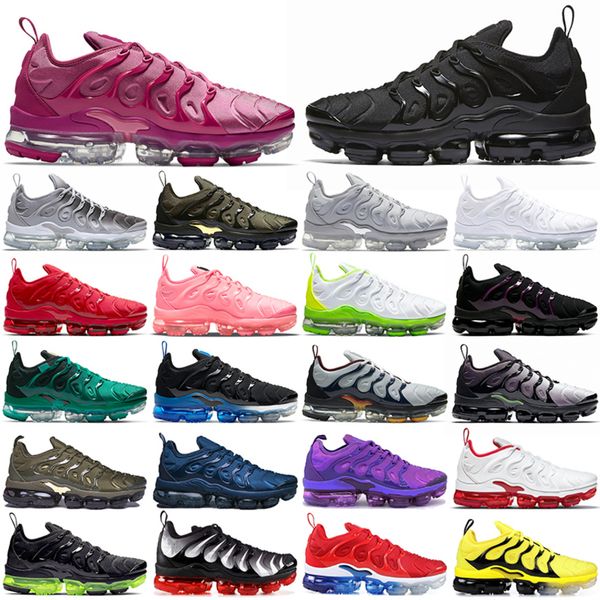 with box tn plus running shoes men pink black bubblegum yolk cherry all red cool grey neon olive pure platinum dark blue mens womens outdoor
with box tn plus running shoes men pink black bubblegum yolk cherry all red cool grey neon olive pure platinum dark blue mens womens outdoor