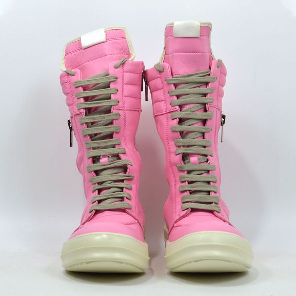 fashion- spring women bootis pink women's leather ankle boots 37#30/d50, Black