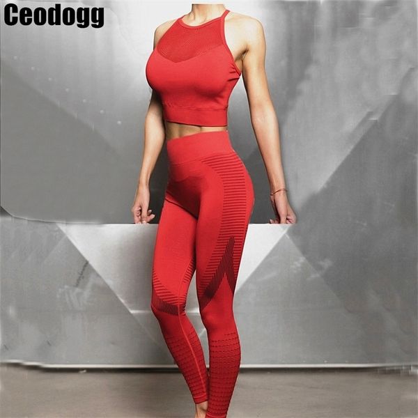 women yoga sets breathable solid vest leggings pants fitness running clothes gym sportswear tights tracksuit y201128, Gray
women yoga sets breathable solid vest leggings pants fitness running clothes gym sportswear tights tracksuit y201128, Gray