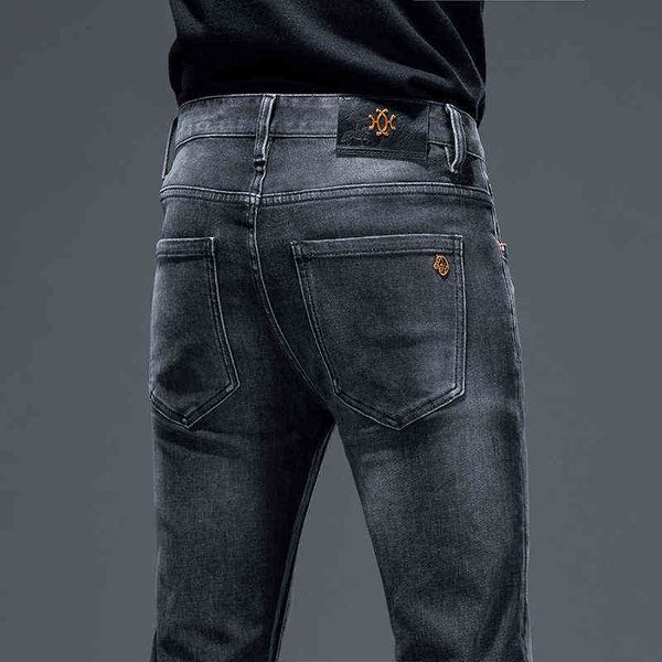 broadcast live brand autumn winter european jeans men's black grey cotton elastic slim fit leggings are sellers, Blue
broadcast live brand autumn winter european jeans men's black grey cotton elastic slim fit leggings are sellers, Blue