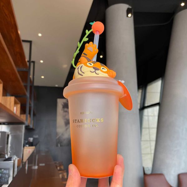 starbucks cup in the year of the tiger new cute tiger gradient glass straw cup lovely girl large capacity water cup
starbucks cup in the year of the tiger new cute tiger gradient glass straw cup lovely girl large capacity water cup