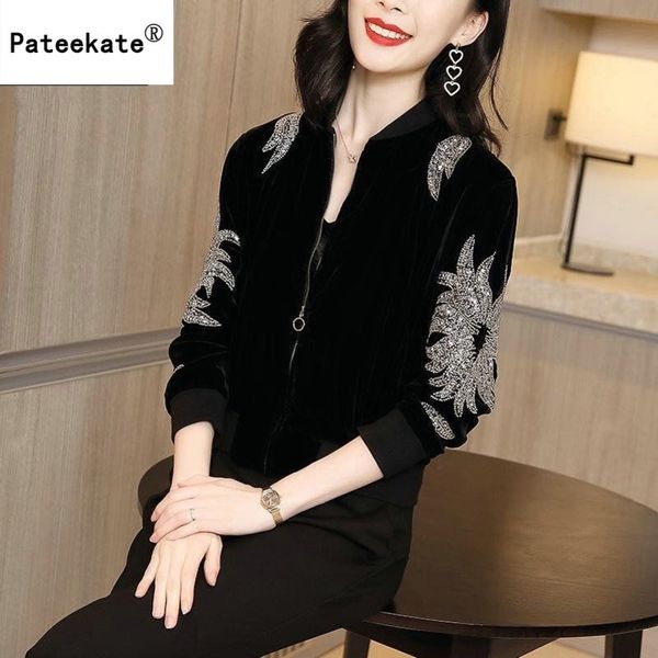 women jack v neck zipper roll up long sleeves loose shirt women spring summer chiffon blouse blusa feminina plus size 3xl y200828, Black;brown
women jack v neck zipper roll up long sleeves loose shirt women spring summer chiffon blouse blusa feminina plus size 3xl y200828, Black;brown
