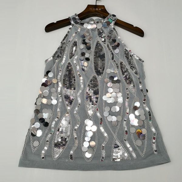 women's tanks & camis stunning women beaded sequin tank halter sleeveless cold shoulder short vest with appliques festival raves cl, White
women's tanks & camis stunning women beaded sequin tank halter sleeveless cold shoulder short vest with appliques festival raves cl, White