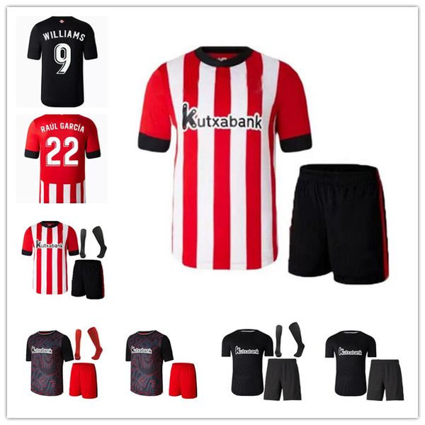 22 23 athletic bilbao soccer jersey 2022 maillots de foot williams berenguer muniain raul garcia villalibre ibai capa football shirt uniform, Black;yellow
22 23 athletic bilbao soccer jersey 2022 maillots de foot williams berenguer muniain raul garcia villalibre ibai capa football shirt uniform, Black;yellow