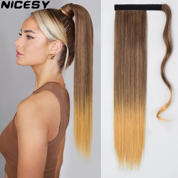 costume accessories natural long straight ponytail wrap around synthetic clip in hair extensions burgundy red blonde mixed color new style h, Silver
costume accessories natural long straight ponytail wrap around synthetic clip in hair extensions burgundy red blonde mixed color new style h, Silver