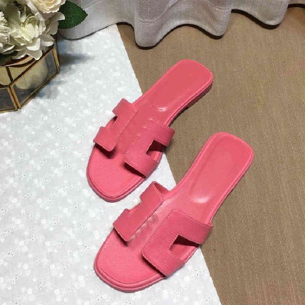 2022 h designer women sandal flat slipper fashion 28 colors genuien leather summer heel platform slippers slides flip flops ladies wm, Black
2022 h designer women sandal flat slipper fashion 28 colors genuien leather summer heel platform slippers slides flip flops ladies wm, Black