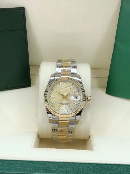 arrives mens watches palms leaves dial decor automatic mechanical men wristwatches jubilee full stainless steel datejust 2813 41mm sports ma, Slivery;brown
arrives mens watches palms leaves dial decor automatic mechanical men wristwatches jubilee full stainless steel datejust 2813 41mm sports ma, Slivery;brown
