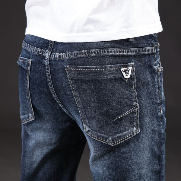arrivals jeans men quality brand business casual male denim pants straight slim fit dark blue plus size 40 42 44 220719, White;black
arrivals jeans men quality brand business casual male denim pants straight slim fit dark blue plus size 40 42 44 220719, White;black