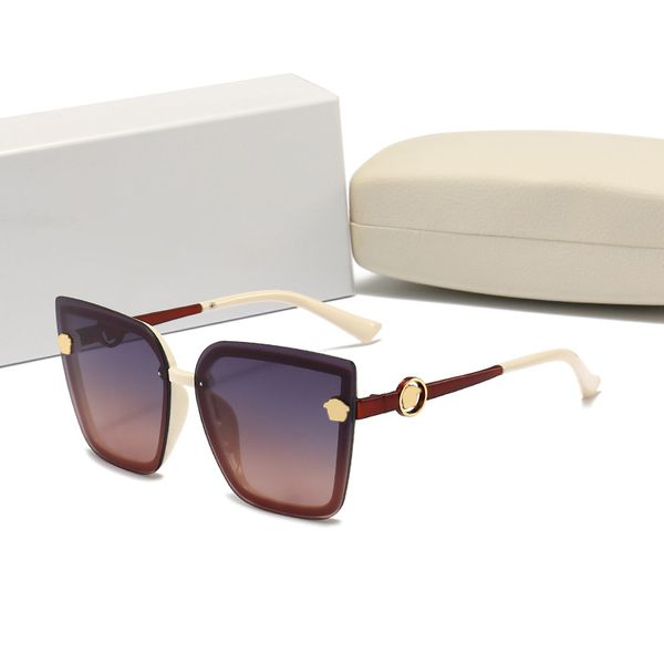 ladies polarized sunglasses large frame new pc lens frame for round face with case, White;black
ladies polarized sunglasses large frame new pc lens frame for round face with case, White;black