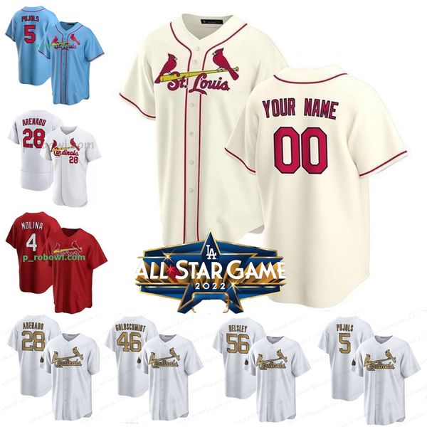 5 albert pujols baseball jersey 2022 all-star game 4 yadier molina 46 paul goldschmidt 28 nolan arenado smith carpenter 25 dexter fowler bla, Blue;black
5 albert pujols baseball jersey 2022 all-star game 4 yadier molina 46 paul goldschmidt 28 nolan arenado smith carpenter 25 dexter fowler bla, Blue;black