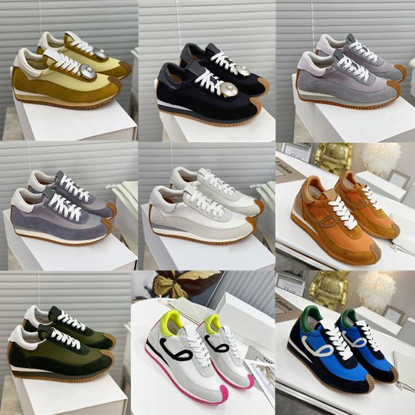designer loewey mens running shoes flow runner lace up womens sneakers suede and nylon trainers l m0n0 gram honey rubber waves sole heel hei
designer loewey mens running shoes flow runner lace up womens sneakers suede and nylon trainers l m0n0 gram honey rubber waves sole heel hei
