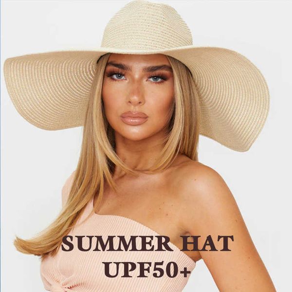 summer sun beach hat for women's oversized straw fashion girls travel wide brim floppy panama lady chapeu feminino cap, Blue;gray
summer sun beach hat for women's oversized straw fashion girls travel wide brim floppy panama lady chapeu feminino cap, Blue;gray