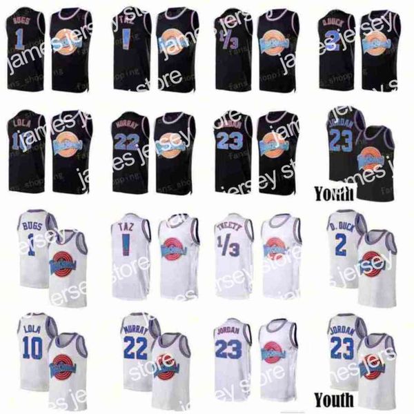 new mens youth 23 michael lebron 6 james jersey bugs movie space jam tune squad basketball 1 bugs bill murray 10 lola, Black;red
new mens youth 23 michael lebron 6 james jersey bugs movie space jam tune squad basketball 1 bugs bill murray 10 lola, Black;red