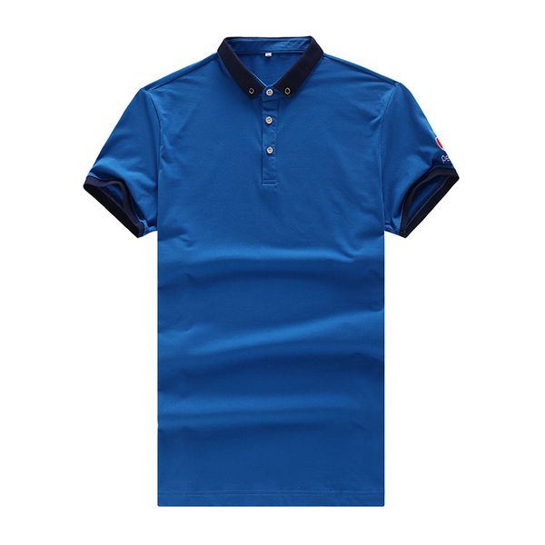 the uniform custom cotton t-shirt lapel guanggu shan short sleeve polo unlined upper garment customization 220620, White;black
the uniform custom cotton t-shirt lapel guanggu shan short sleeve polo unlined upper garment customization 220620, White;black