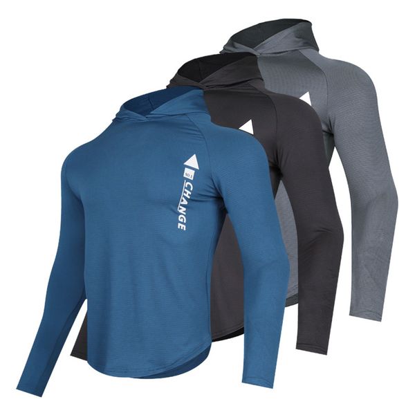 fall men's running sports t-shirt quick-drying compression training hooded t-shirt rashguard for men fitness gym clothes cx220318, White;black
fall men's running sports t-shirt quick-drying compression training hooded t-shirt rashguard for men fitness gym clothes cx220318, White;black