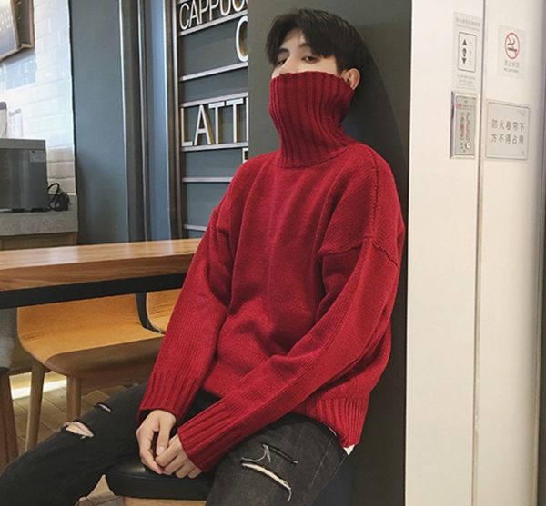sweaters men turtleneck sweater autumn winter warm soft thick solid comfortable spacious clothes knitted cotton casual hombre pullover aa, White;black
sweaters men turtleneck sweater autumn winter warm soft thick solid comfortable spacious clothes knitted cotton casual hombre pullover aa, White;black