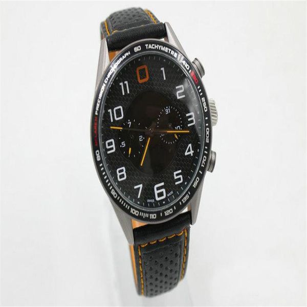 men mp4 12c automatic mechanical watch black tricolor stainless steel dial leather strap 45mm339w, Slivery;brown
men mp4 12c automatic mechanical watch black tricolor stainless steel dial leather strap 45mm339w, Slivery;brown