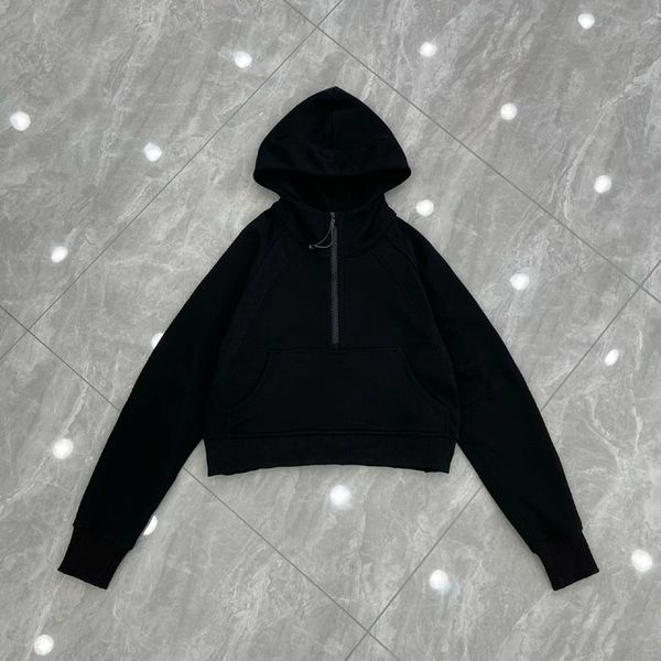 woman yoga lu-010 hooded sweatshirt 1/2 zip design loose fit long sleeve black workout zip hoodie fitness running crop shirt on sale
woman yoga lu-010 hooded sweatshirt 1/2 zip design loose fit long sleeve black workout zip hoodie fitness running crop shirt on sale
