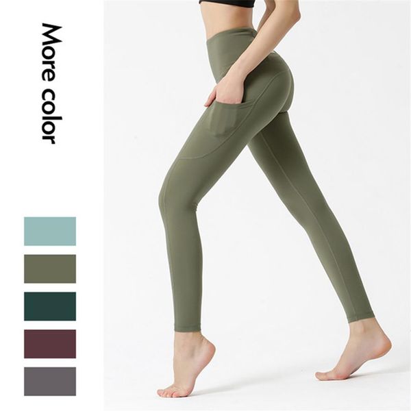 2021 yoga leggings women's tight elastic quick dry pants solid color with pocket fitness sport gym trousers jk44316q, Black
2021 yoga leggings women's tight elastic quick dry pants solid color with pocket fitness sport gym trousers jk44316q, Black