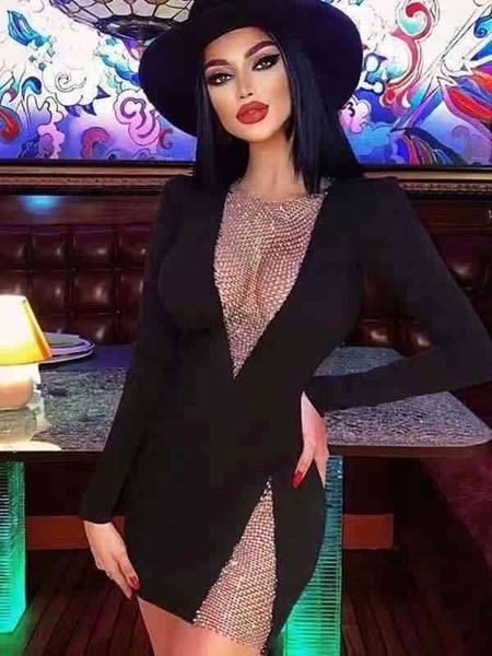 casual dresses spring black long sleeved v-neck slim bandage dress, Black;gray
casual dresses spring black long sleeved v-neck slim bandage dress, Black;gray