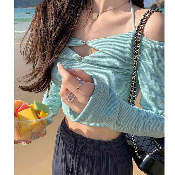 women's t-shirt ready for spring fashionable girls pure desire style, slim, one line collar, small blouse ffvi, White
women's t-shirt ready for spring fashionable girls pure desire style, slim, one line collar, small blouse ffvi, White