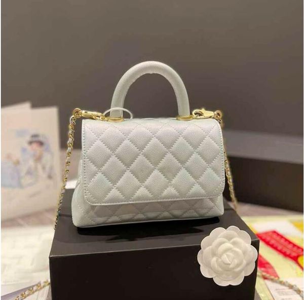 tz women mini co handle tote bag grained calfskin classic handbags gold-tone metal double letters badge chain hardware handbag designer bags
tz women mini co handle tote bag grained calfskin classic handbags gold-tone metal double letters badge chain hardware handbag designer bags