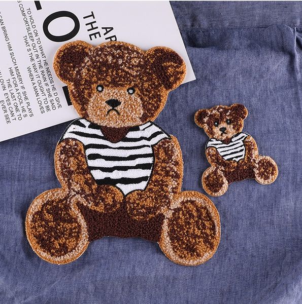 notions cute bear towel embroidery clothing patch iron on patches t shirt jacket cartoon sticker badge garment diy accessories, Black
notions cute bear towel embroidery clothing patch iron on patches t shirt jacket cartoon sticker badge garment diy accessories, Black