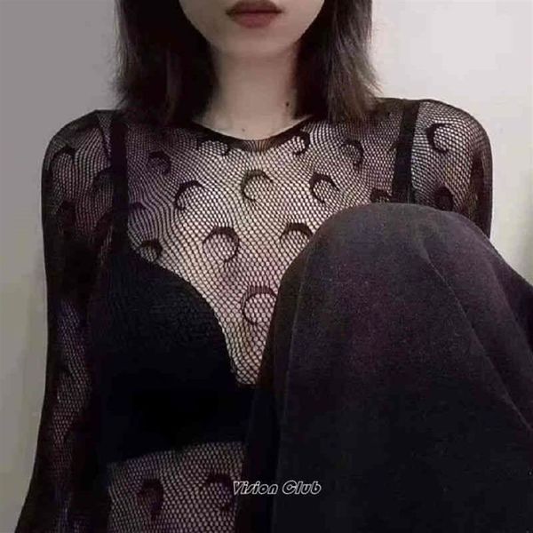 marine serre moon bottoms jenny's beautiful mesh cut-out sunscreen long sleeved t-shirt229x, White
marine serre moon bottoms jenny's beautiful mesh cut-out sunscreen long sleeved t-shirt229x, White