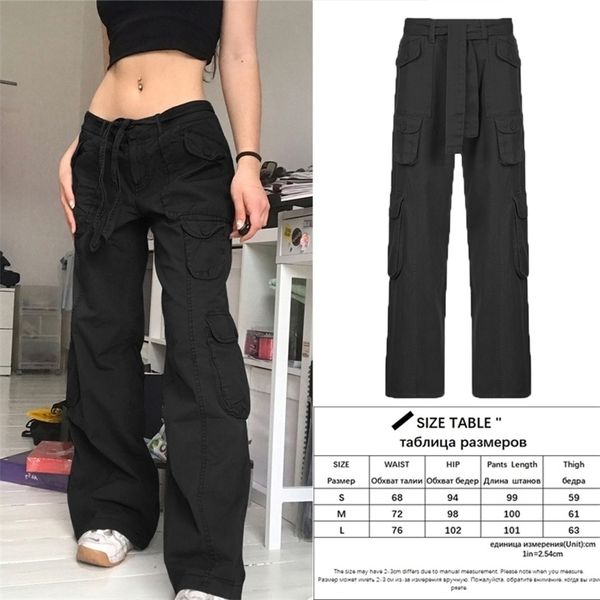 casual cargo pants low waist vintage grey loose streetwear baggy jeans women oversized high street y2k straight trousers 220811, Black;white
casual cargo pants low waist vintage grey loose streetwear baggy jeans women oversized high street y2k straight trousers 220811, Black;white