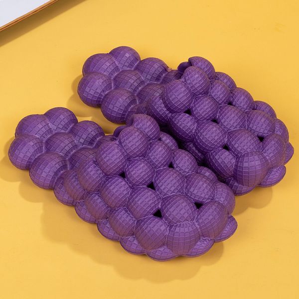 women slippers personality bubble fashion slippers home massage bottom women's sandals men slides, Black
women slippers personality bubble fashion slippers home massage bottom women's sandals men slides, Black