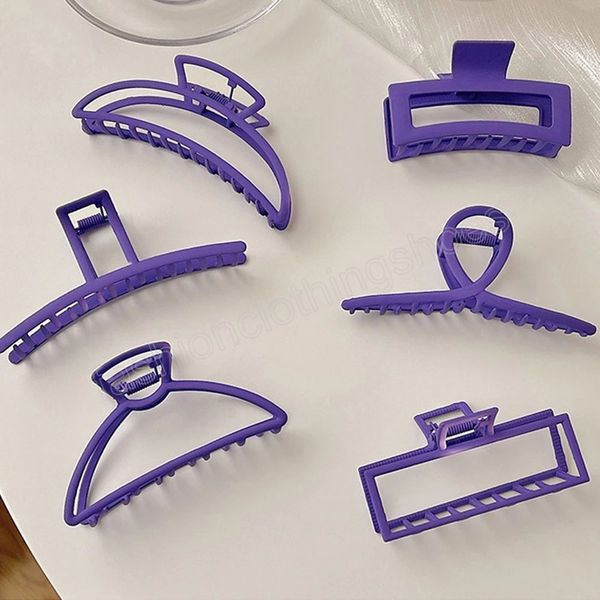 metal hair claw clips fashion barrettes women bath ponytail clip geometric hairpins girls hair accessories, Slivery;white
metal hair claw clips fashion barrettes women bath ponytail clip geometric hairpins girls hair accessories, Slivery;white
