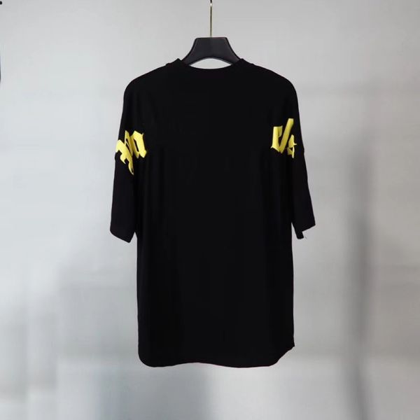 2022 men's t-shirts letters behind designer shirt chao brand candy color letter printed short sleeve t-shirt bf loose half, White;black
2022 men's t-shirts letters behind designer shirt chao brand candy color letter printed short sleeve t-shirt bf loose half, White;black