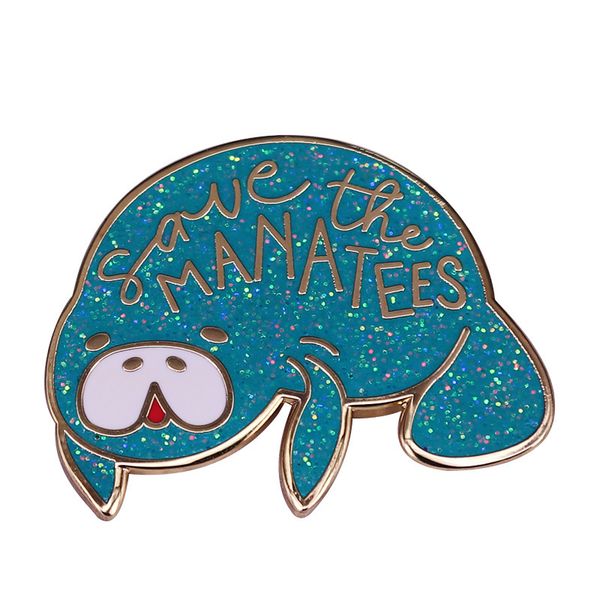 save the manatees protect the animals brooch pins enamel metal badges lapel pin brooches jackets fashion jewelry accessories, Blue
save the manatees protect the animals brooch pins enamel metal badges lapel pin brooches jackets fashion jewelry accessories, Blue