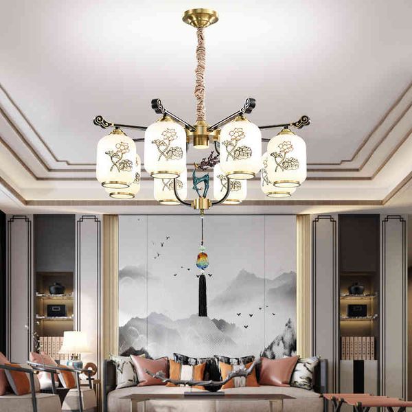 pendant lamps chinese all copper enamel color chandelier living room dining lamp zen complex building style villa project large
pendant lamps chinese all copper enamel color chandelier living room dining lamp zen complex building style villa project large
